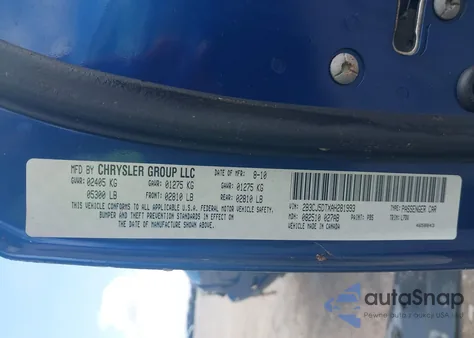 2010 Dodge Challenger R/T из США, поврежденный, VIN 2B3CJ5DTXAH281993